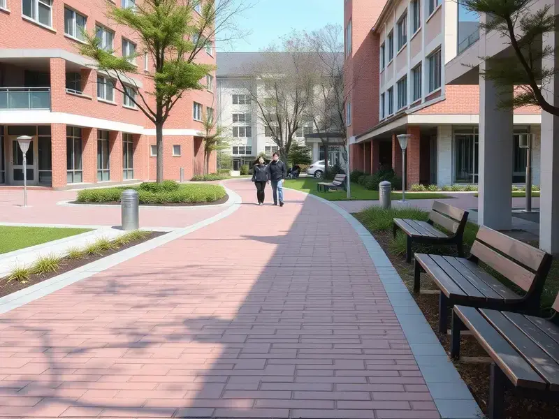 私立学校 校庭周辺